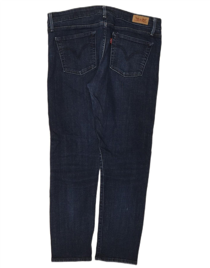 LEVI'S Vaqueros Slim Mujer W30 L27 Azul Marino Algodón