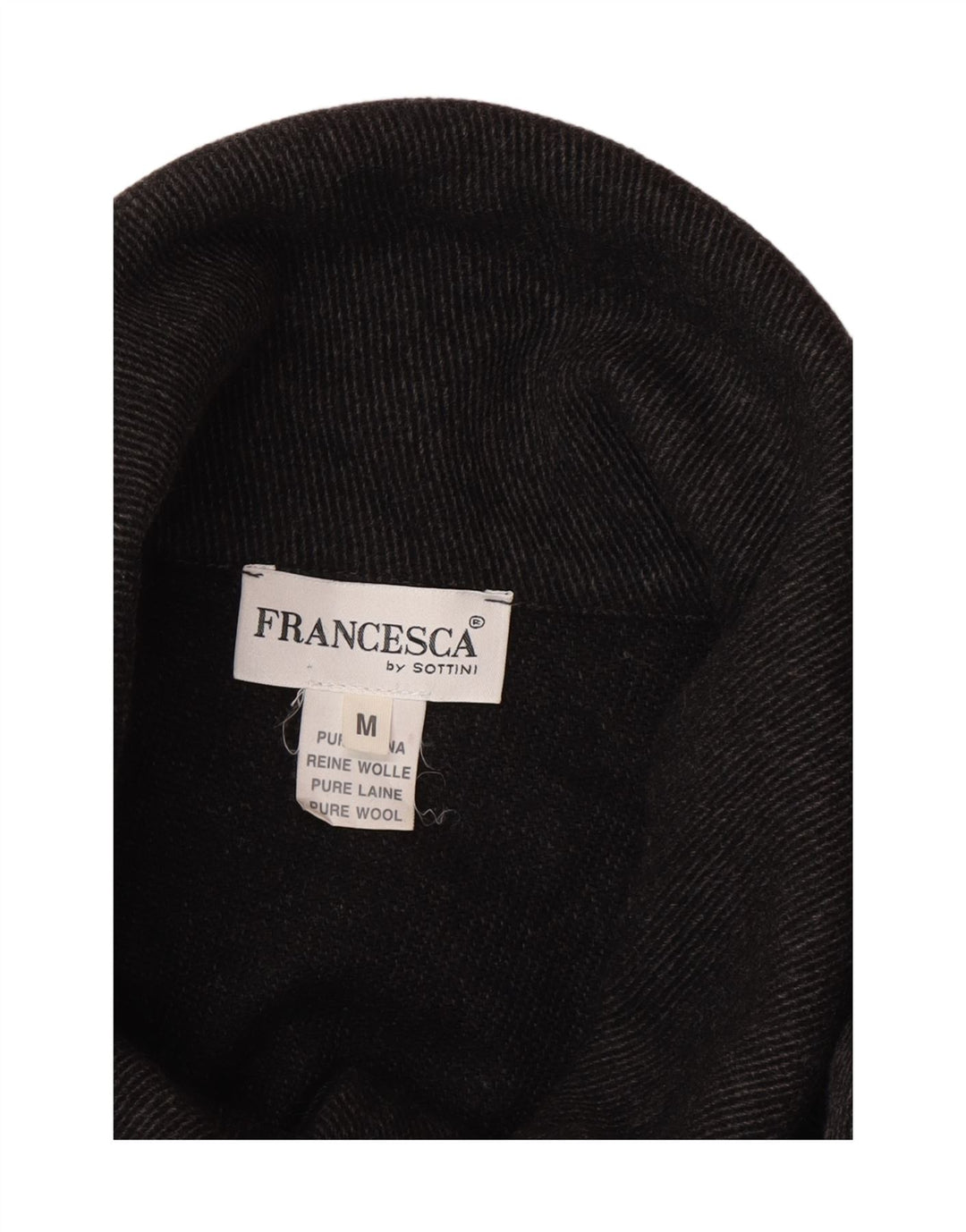 Francesca Capa para mujer Reino Unido 44 Lana gris medio a rayas