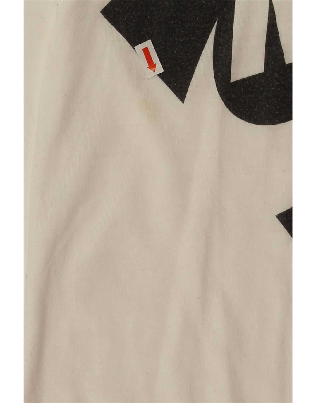 Nike Camiseta gráfica extragrande para mujer UK 6 XS Poliéster blanco