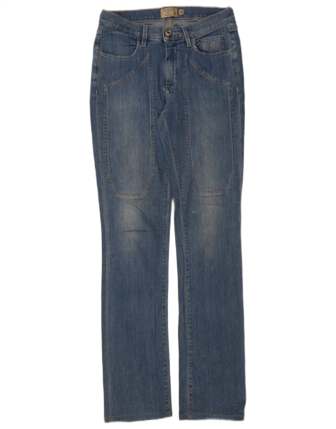 Vaqueros Jeckerson Bootcut para mujer W26 L31 Algodón azul