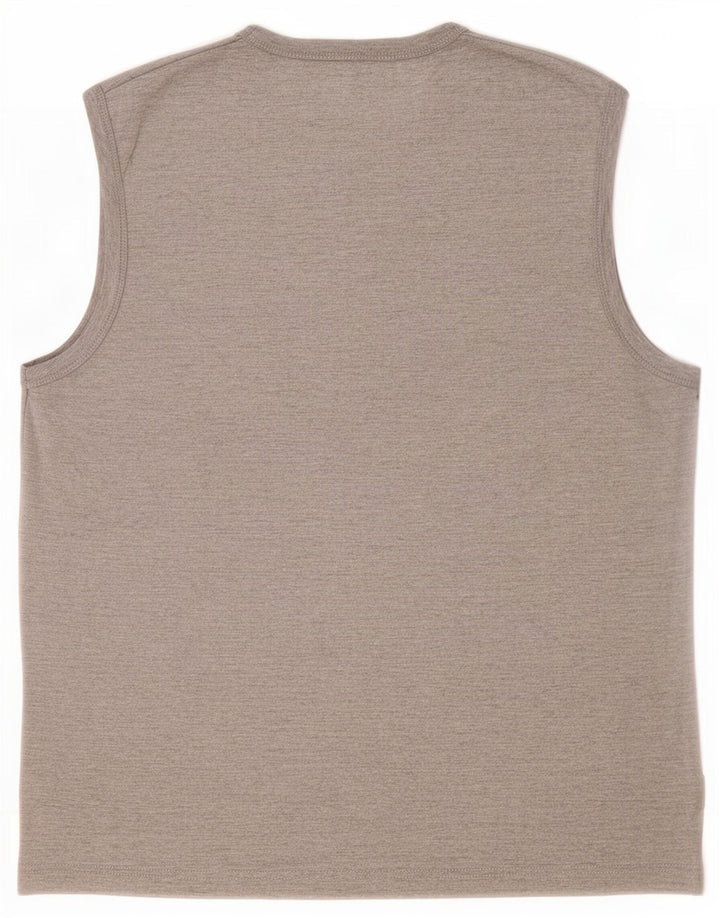 Arena - Camiseta sin mangas para mujer, talla 40, talla grande, color gris