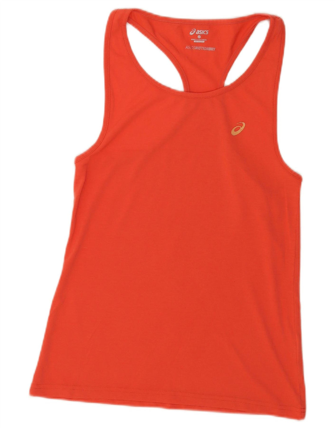 Asics Mujer Chaleco Top Reino Unido 10 Pequeño Rojo