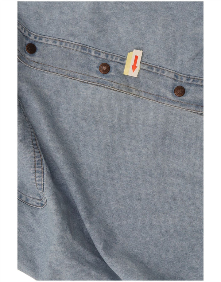 CASUCCI Camisa vaquera para hombre 2XL Azul