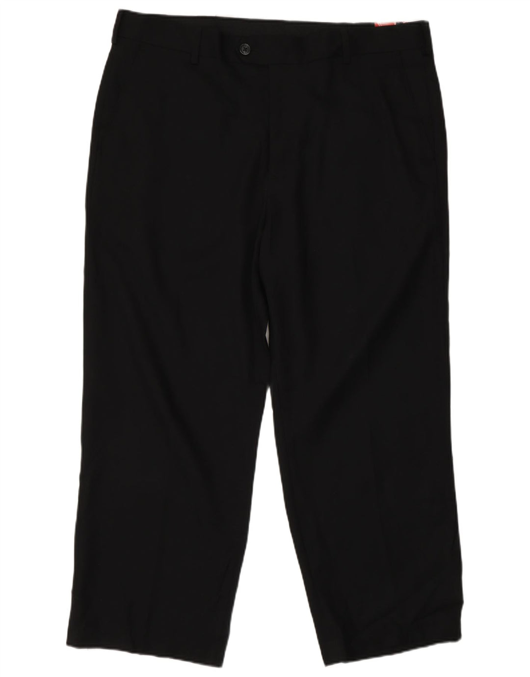 Pantalón de traje recto para hombre Izod W36 L26 Poliéster negro