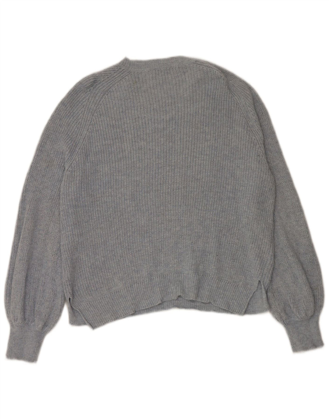 Marks & Spencer Suéter tipo jersey con cuello barco para mujer UK 46 Grande Poliamida azul