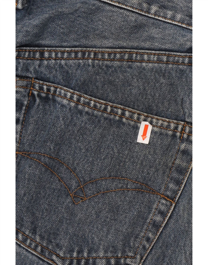 REPLAY Mujer 901 Vaqueros Cortos De Corte Regular W28 L23 Azul