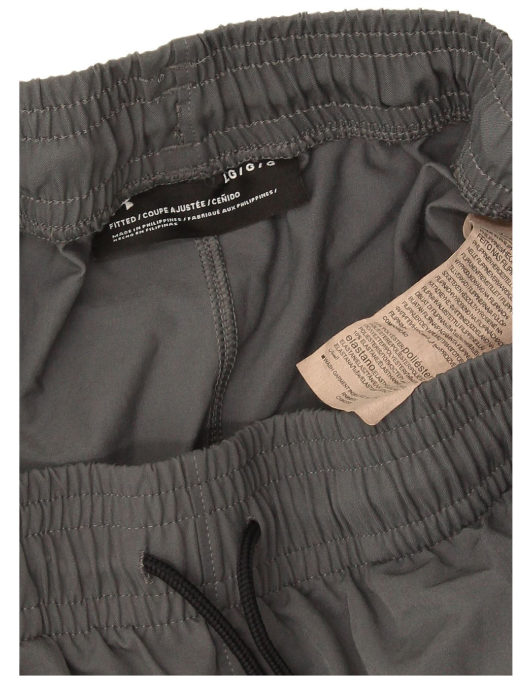 Under Armour Hombre Cargo Chándal Pantalones Joggers Grande Poliéster Gris
