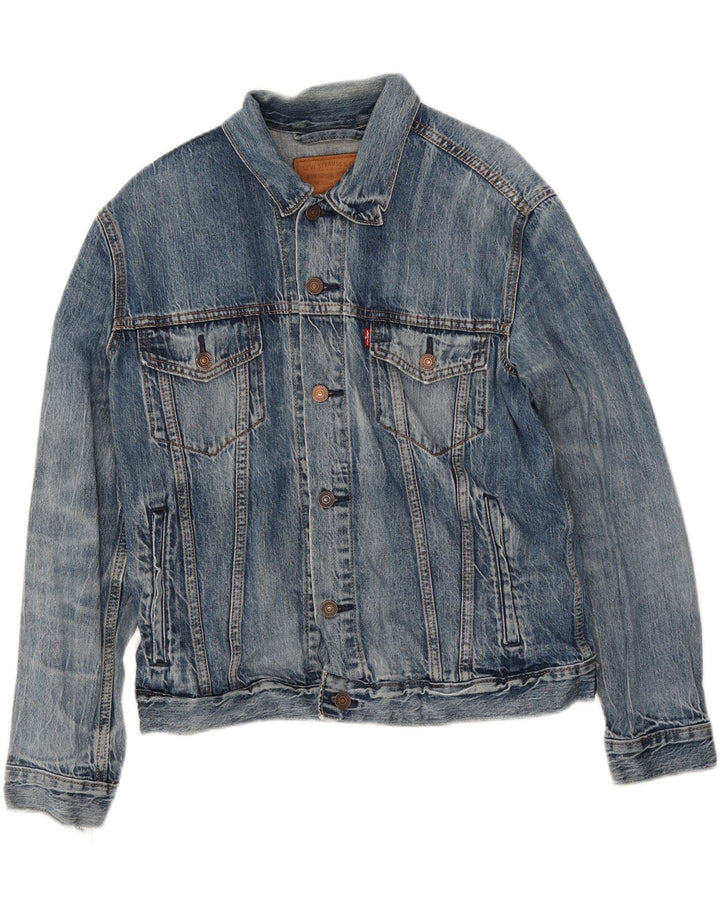 Levi's Chaqueta vaquera para hombre UK 38 Algodón azul medio