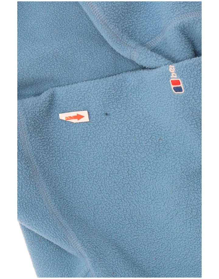 Berghaus Chaqueta polar extragrande para mujer UK 8 Small Poliéster azul