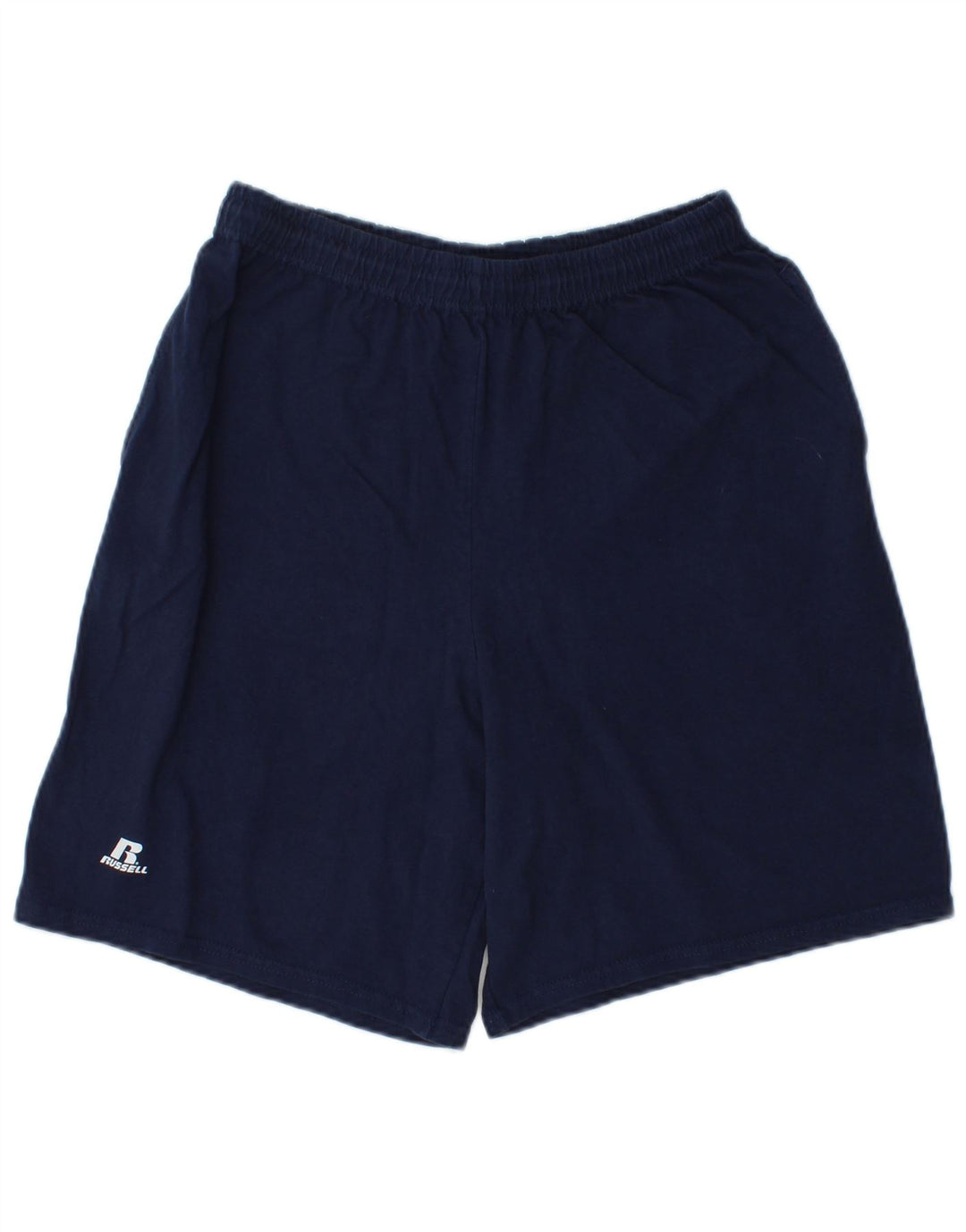 RUSSELL ATHLETIC Shorts deportivos para hombre Algodón azul marino mediano