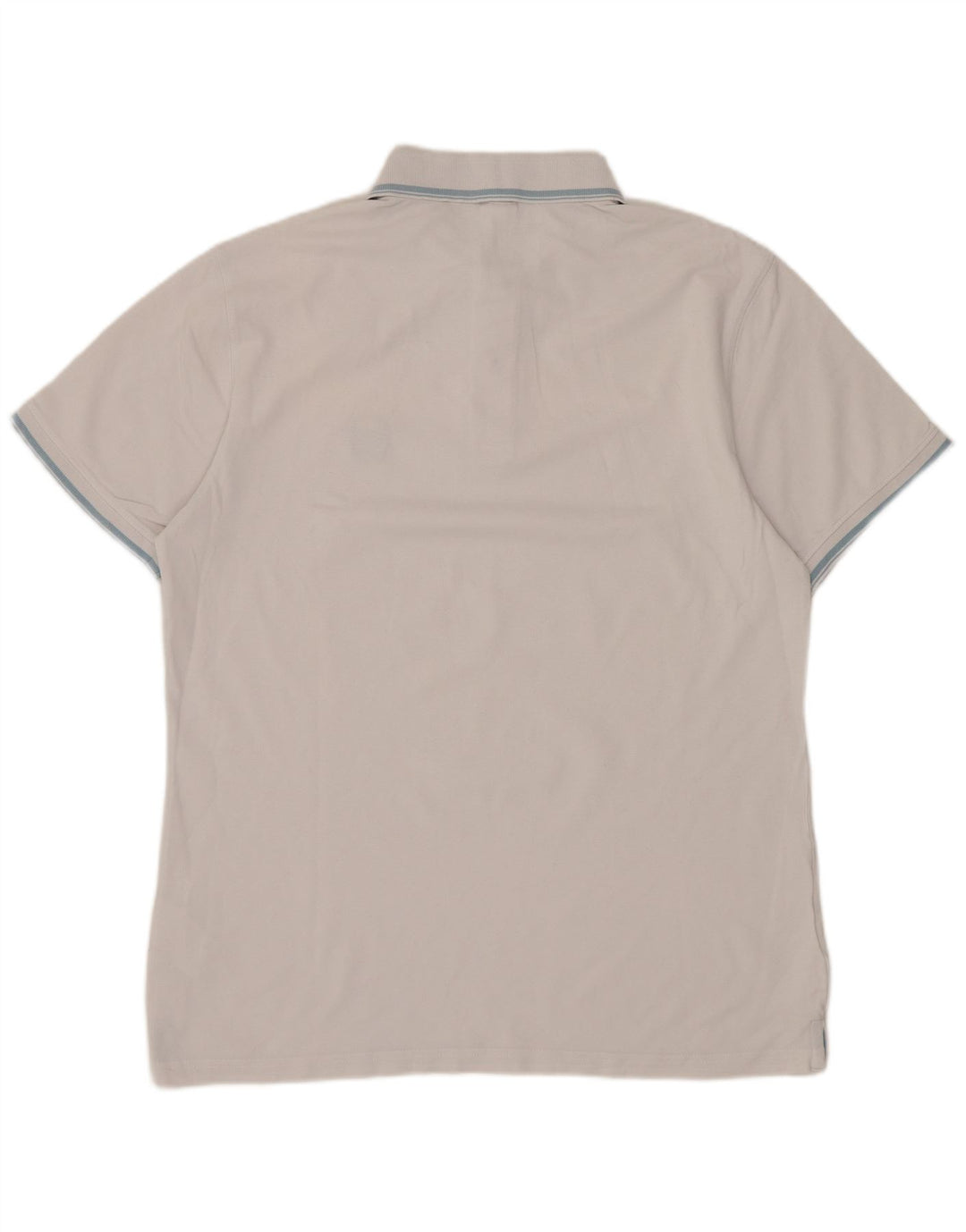 Sergio Tacchini Polo para hombre grande blanco