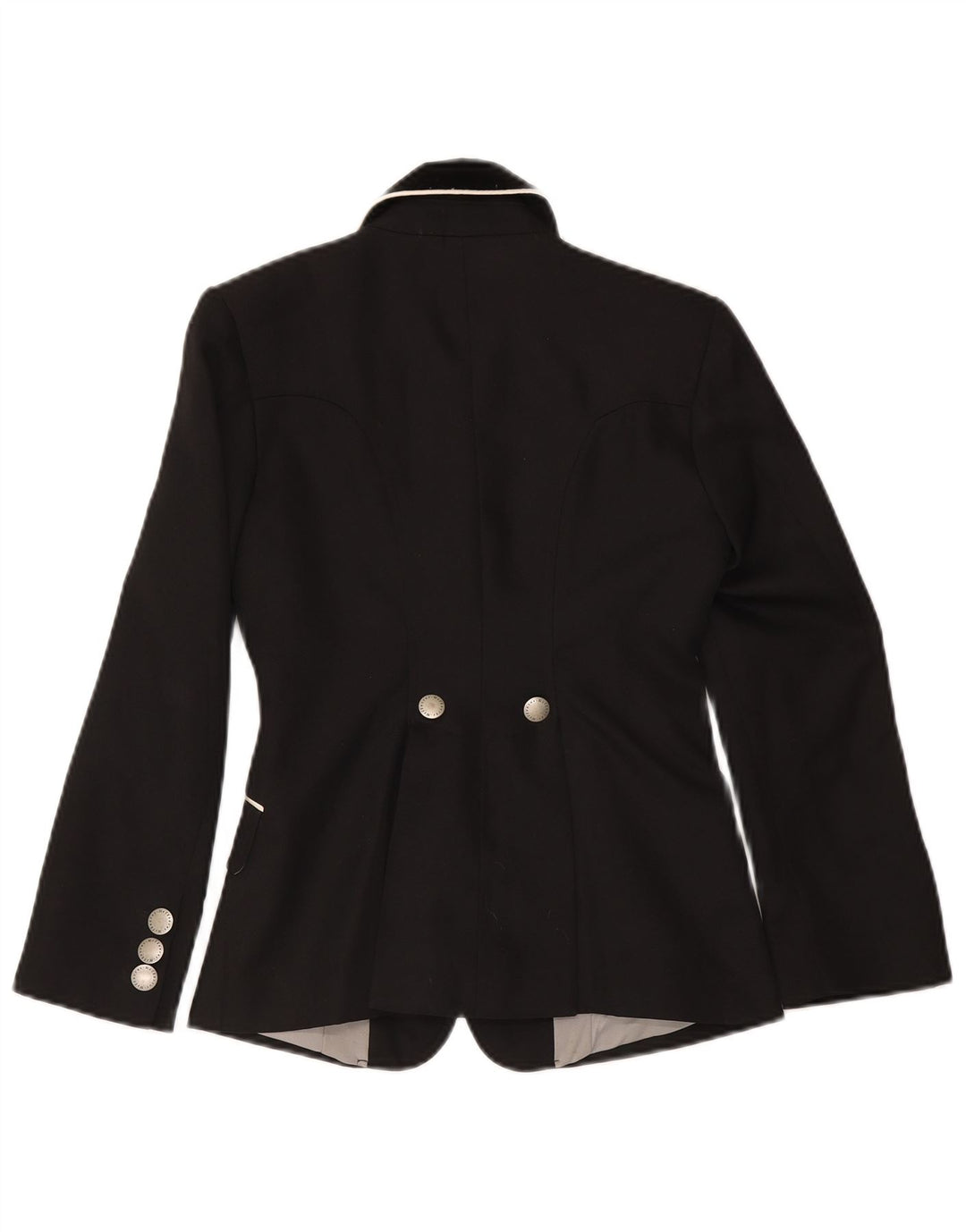 Pfiff Chaqueta Blazer de 3 Botones para Niña 10-11 Años Poliéster Negro