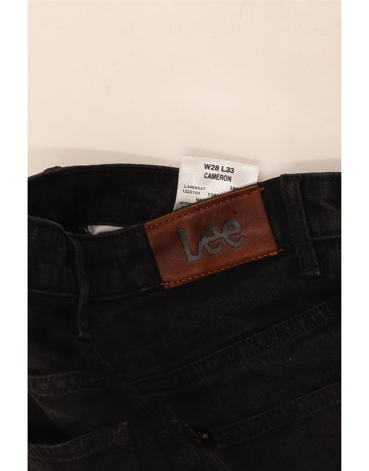 LEE Cameron Bootcut Jeans para Mujer W28 L33 Algodón Negro