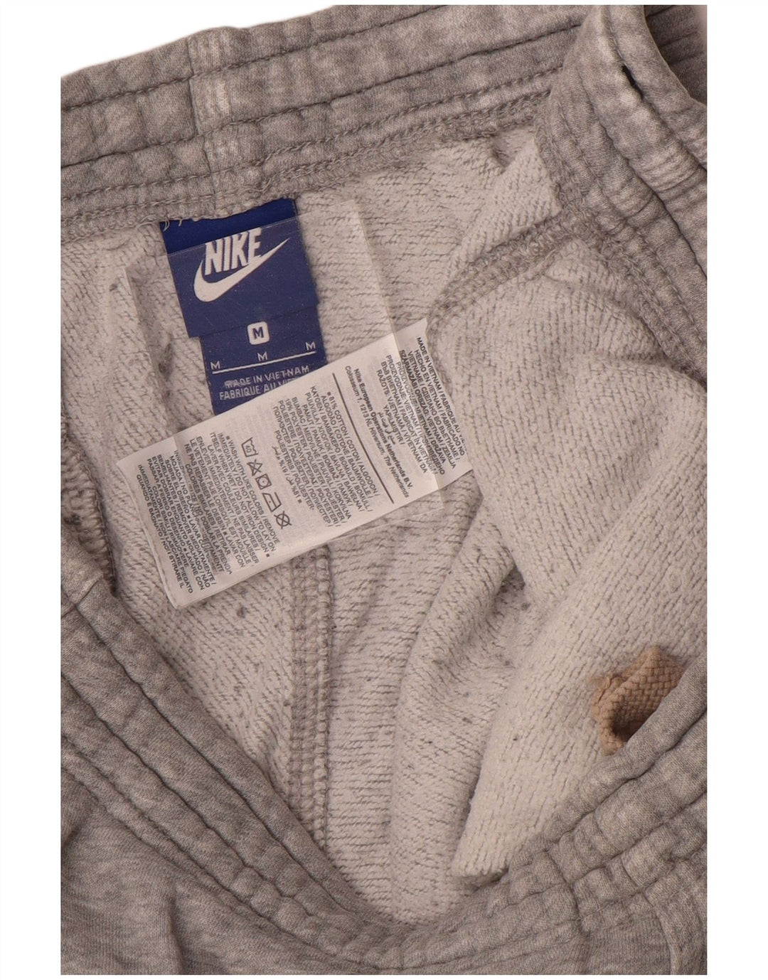 Pantalón De Chándal Nike Hombre Joggers Gris Medio Algodón