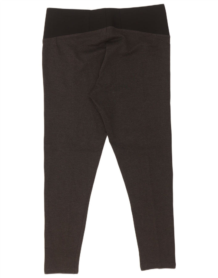 Marks & Spencer Leggings para mujer ES 40 XL Viscosa con bloques de color gris