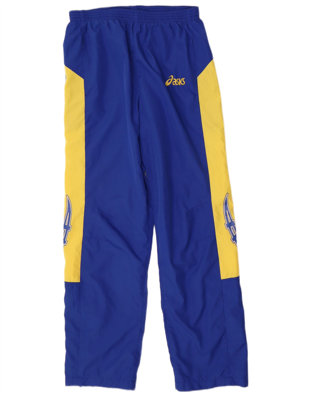 Asics Hombre Graphic Full Chándal Grande Azul Colorblock Poliéster