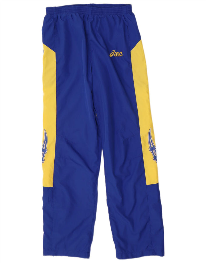 Asics Hombre Graphic Full Chándal Grande Azul Colorblock Poliéster
