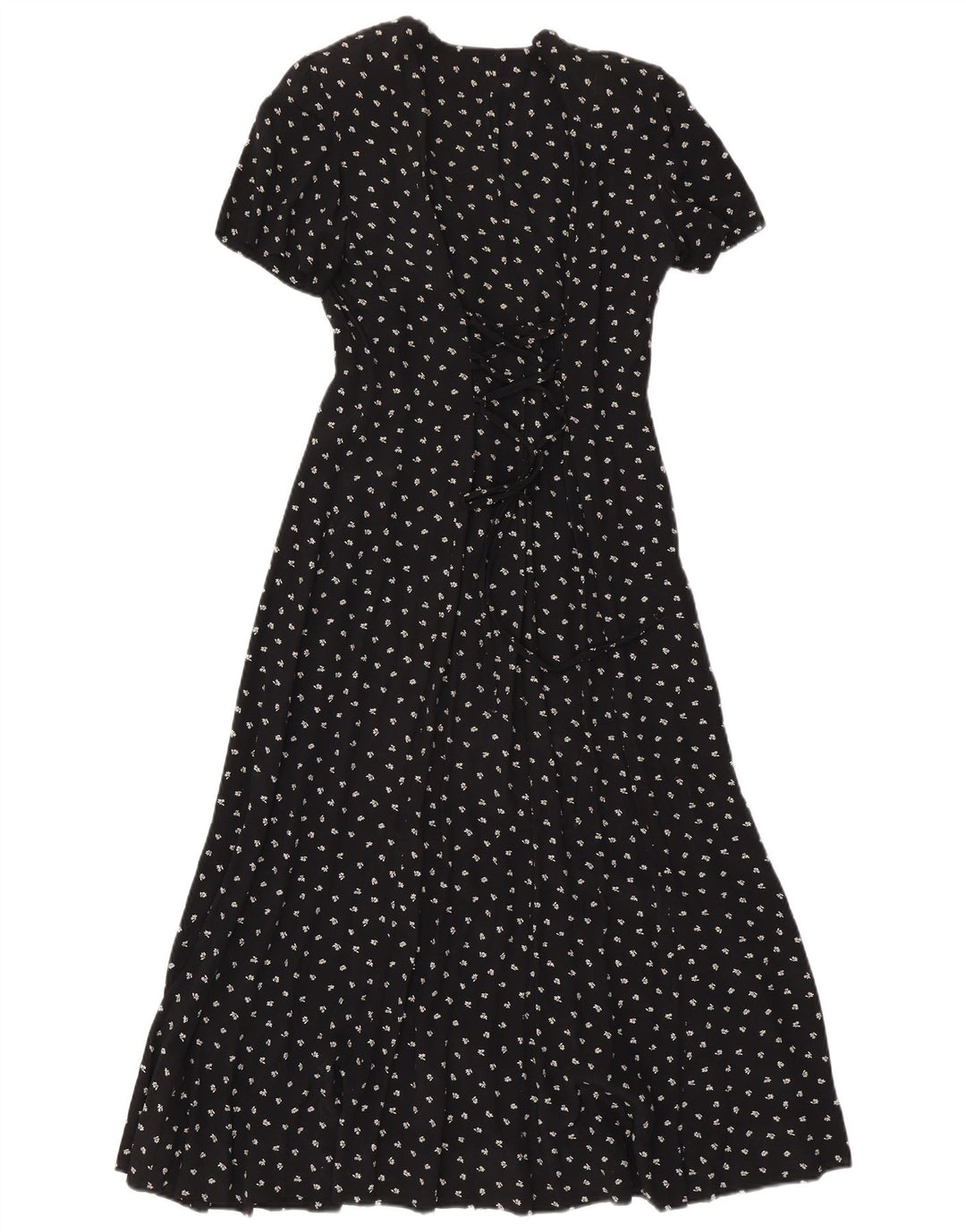 Superior Mujer Maxi Vestido IT 44 Medio Negro Floral