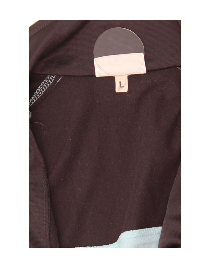 Asics Hombre Chándal Top Chaqueta Grande Azul Colorblock