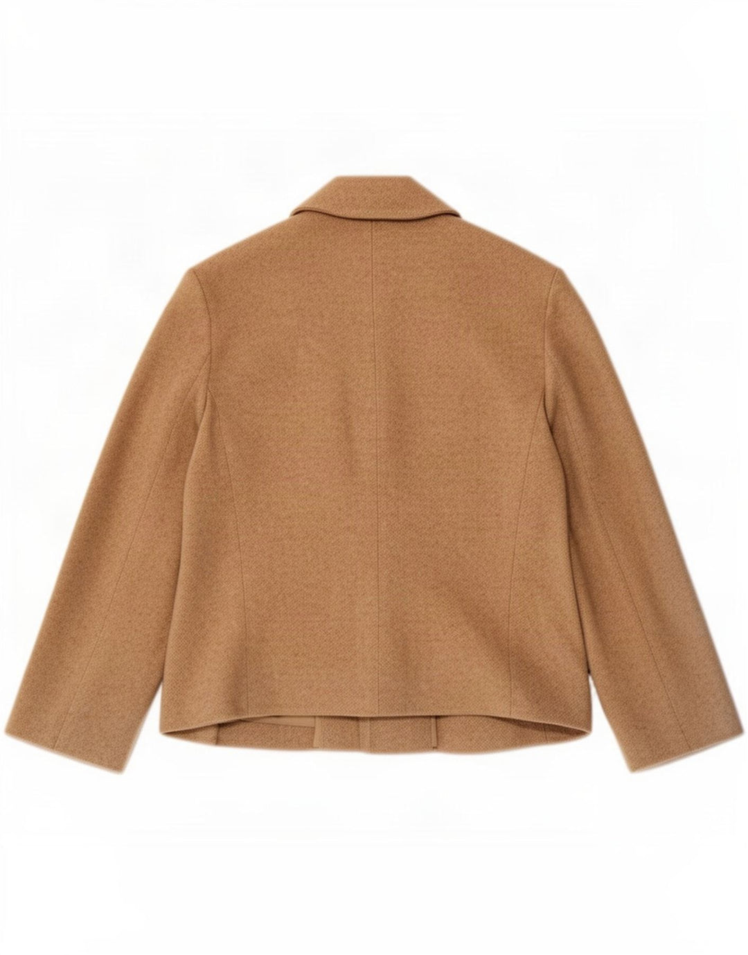 Cerruti Chaqueta tipo blazer de 2 botones para mujer EU 36 Small Beige Camelhair