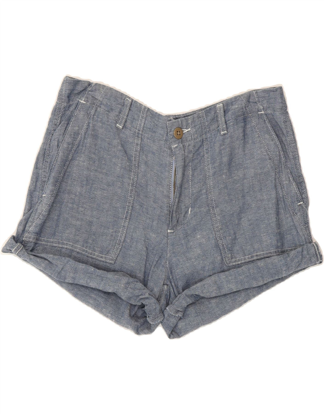 LEVI'S Womens Hot Pants W27 Small Blue Cotton Vintage Levi's and Second-Hand Levi's from Messina Hembry 