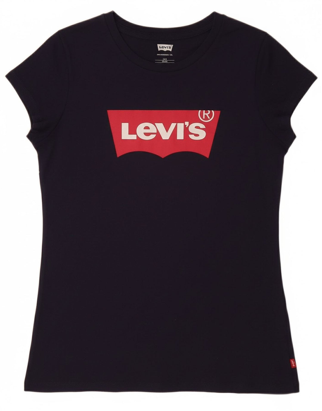 LEVI'S Camiseta Gráfica Niña Top 15-16 Años Azul Marino Algodón