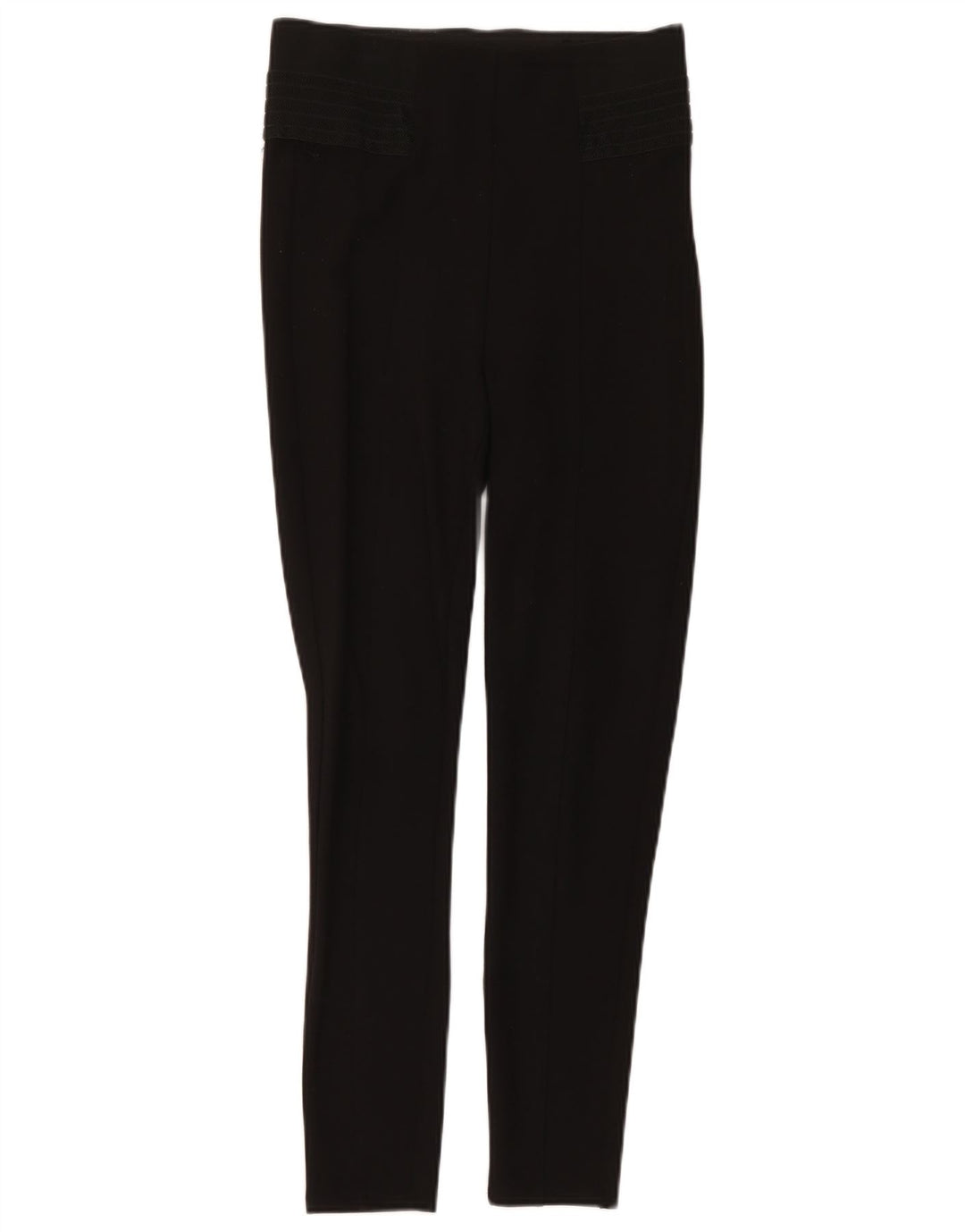 Zara Leggings Mujer UK 40 Mediano Poliéster Negro