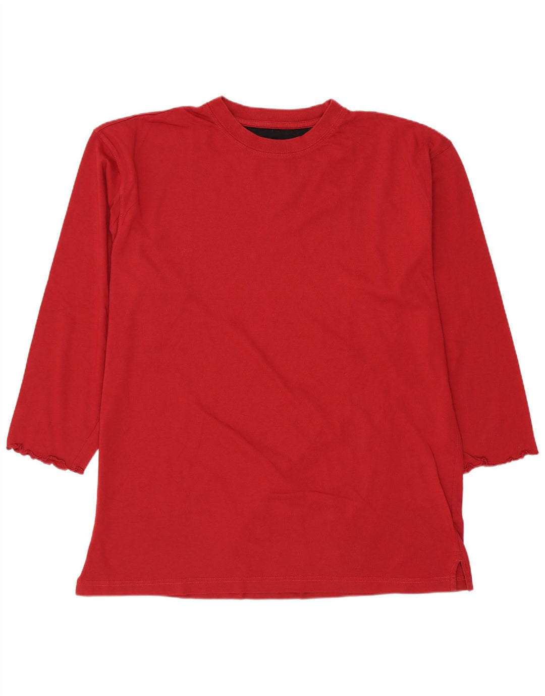 Woolrich Hombre Top Manga 3/4 Grande Algodón Rojo