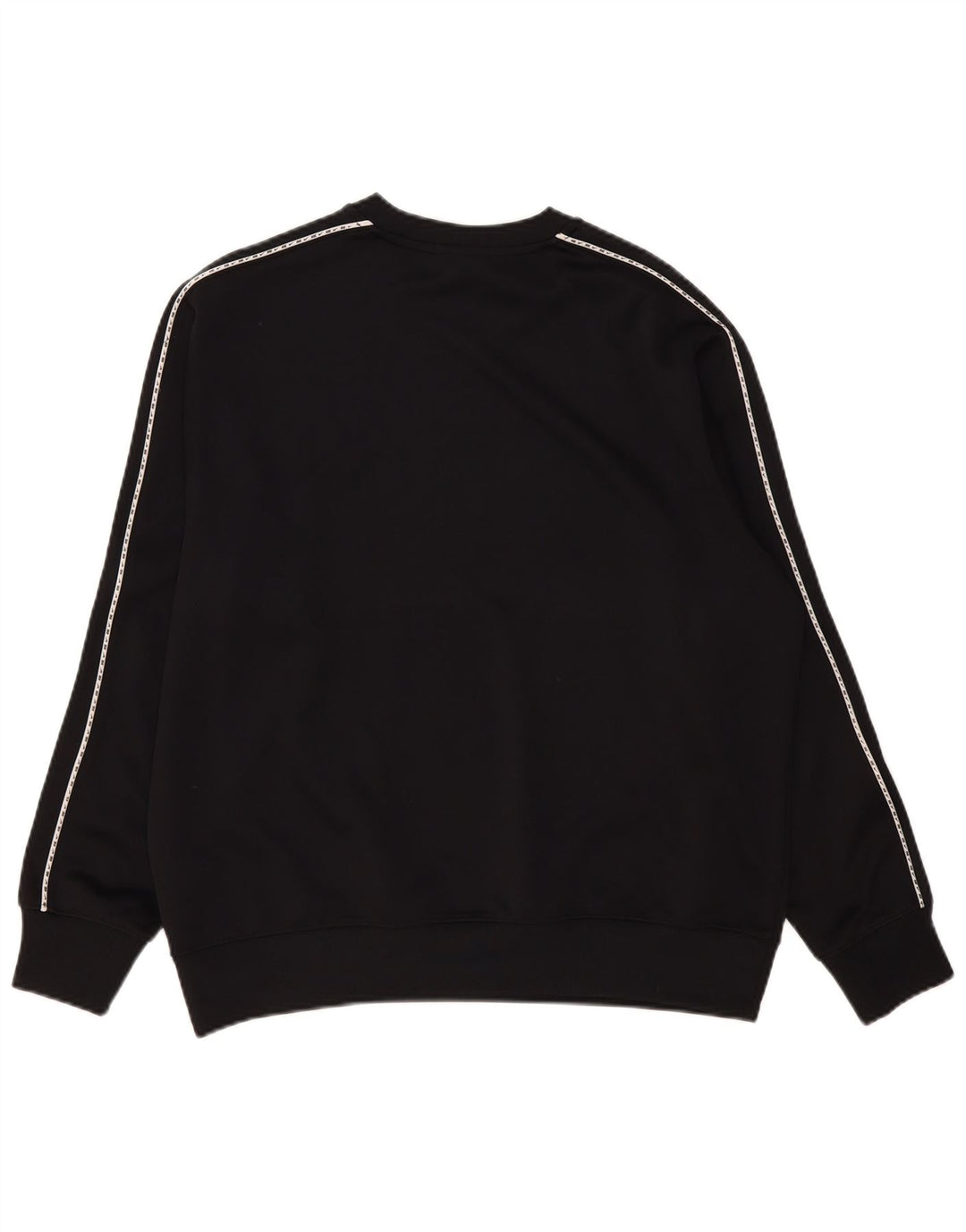 Nike Mens Graphic Sudadera Jumper Grande Negro Poliéster