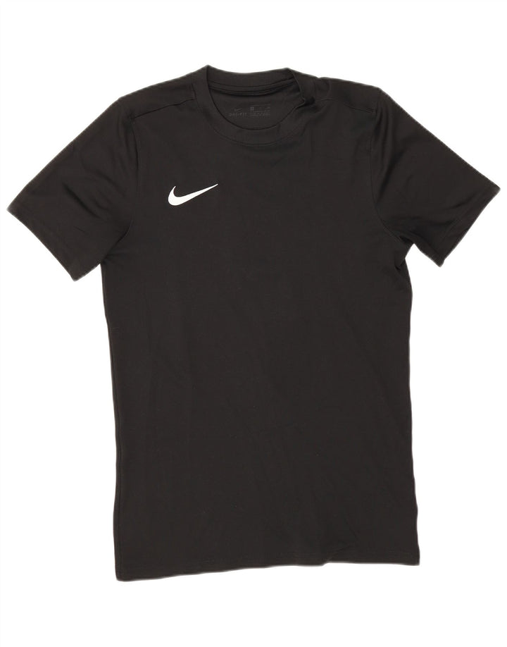 Nike - Camiseta Dri Fit para hombre, talla pequeña, poliéster negro