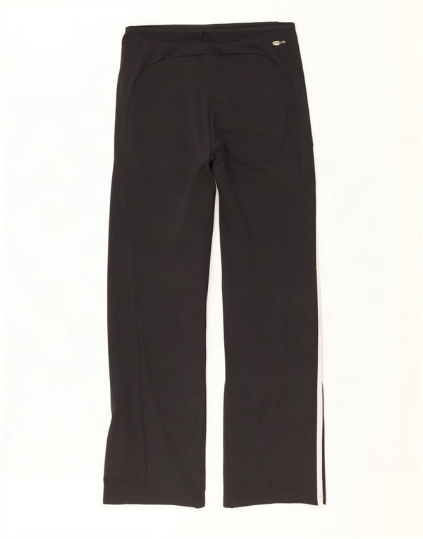 Adidas Mujer Climalite Chándal Pantalones UK 10 Small Negro