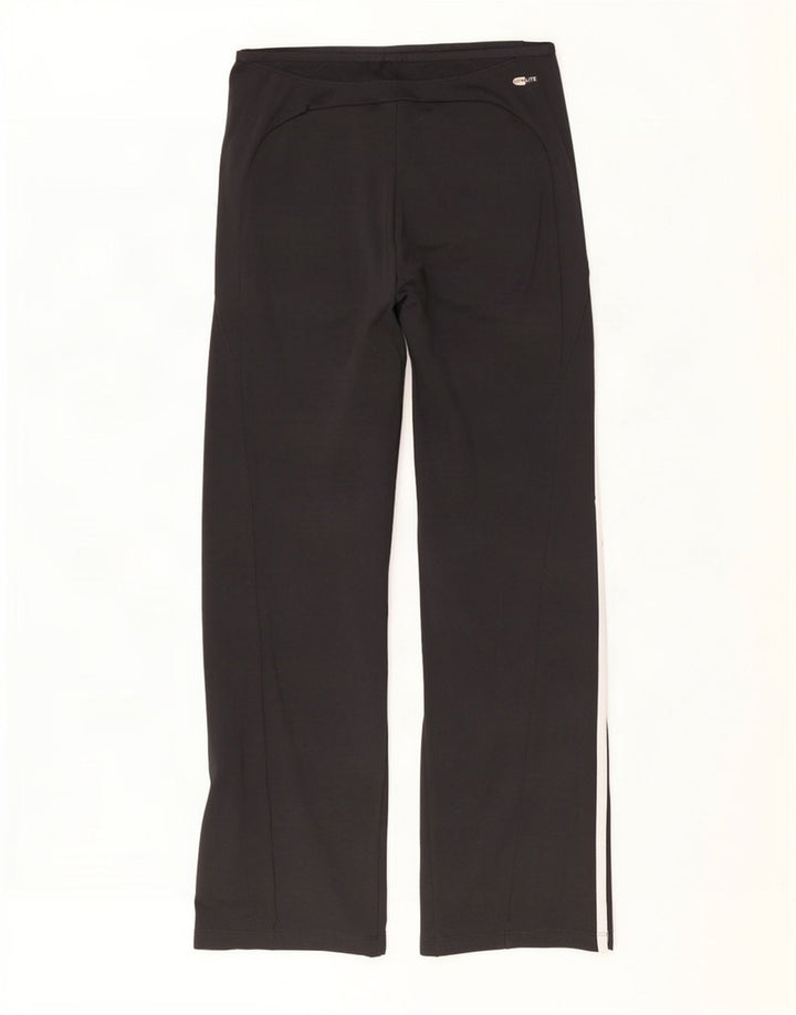 Adidas Mujer Climalite Chándal Pantalones UK 10 Small Negro