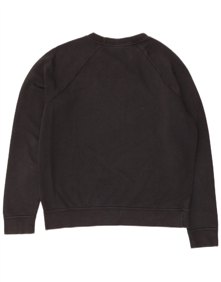 Nike - Sudadera gráfica para mujer, talla 40, talla mediana, algodón negro