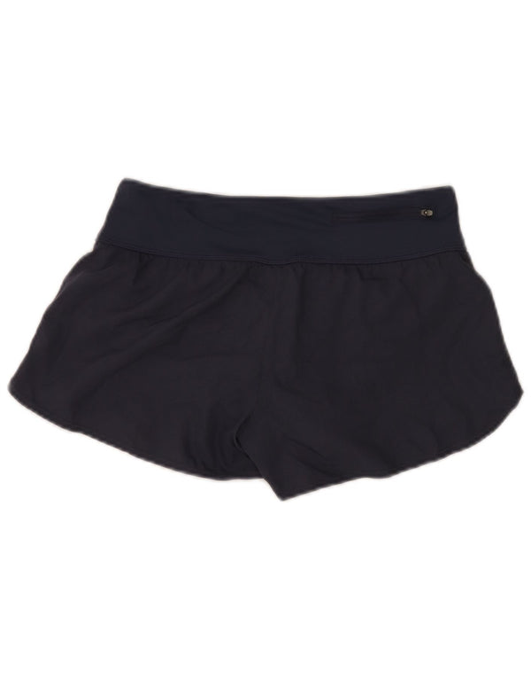 Nike Pantalones cortos deportivos para mujer UK 6 XS Azul marino Poliamida