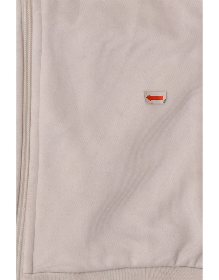 FILA Chaqueta de chándal con gráfico para mujer UK 40 Large White Colourblock