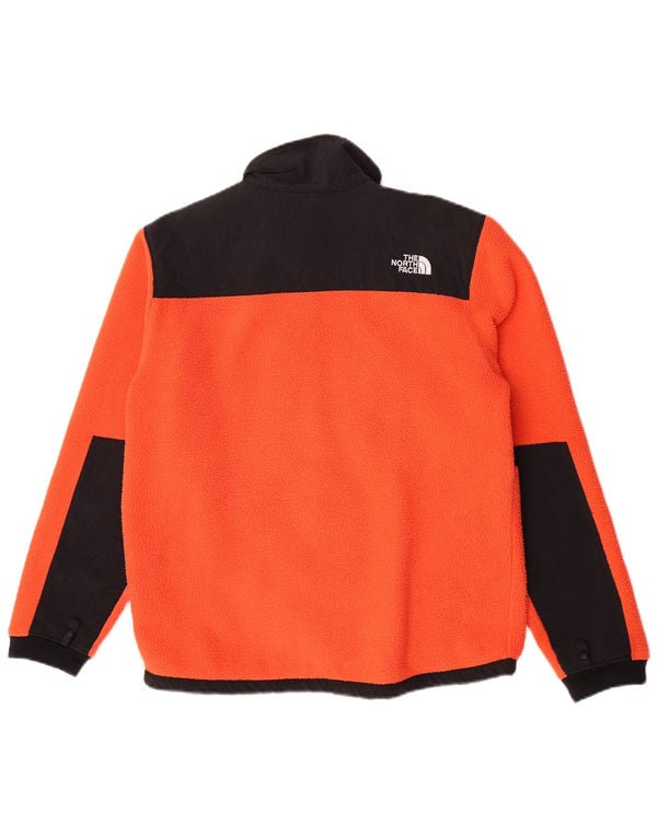 The North Face Chaqueta polar para mujer UK 40 Grande Naranja Colorblock