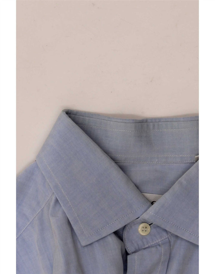 Cerruti 1881 Camisa Hombre Talla 41 16 Grande Azul