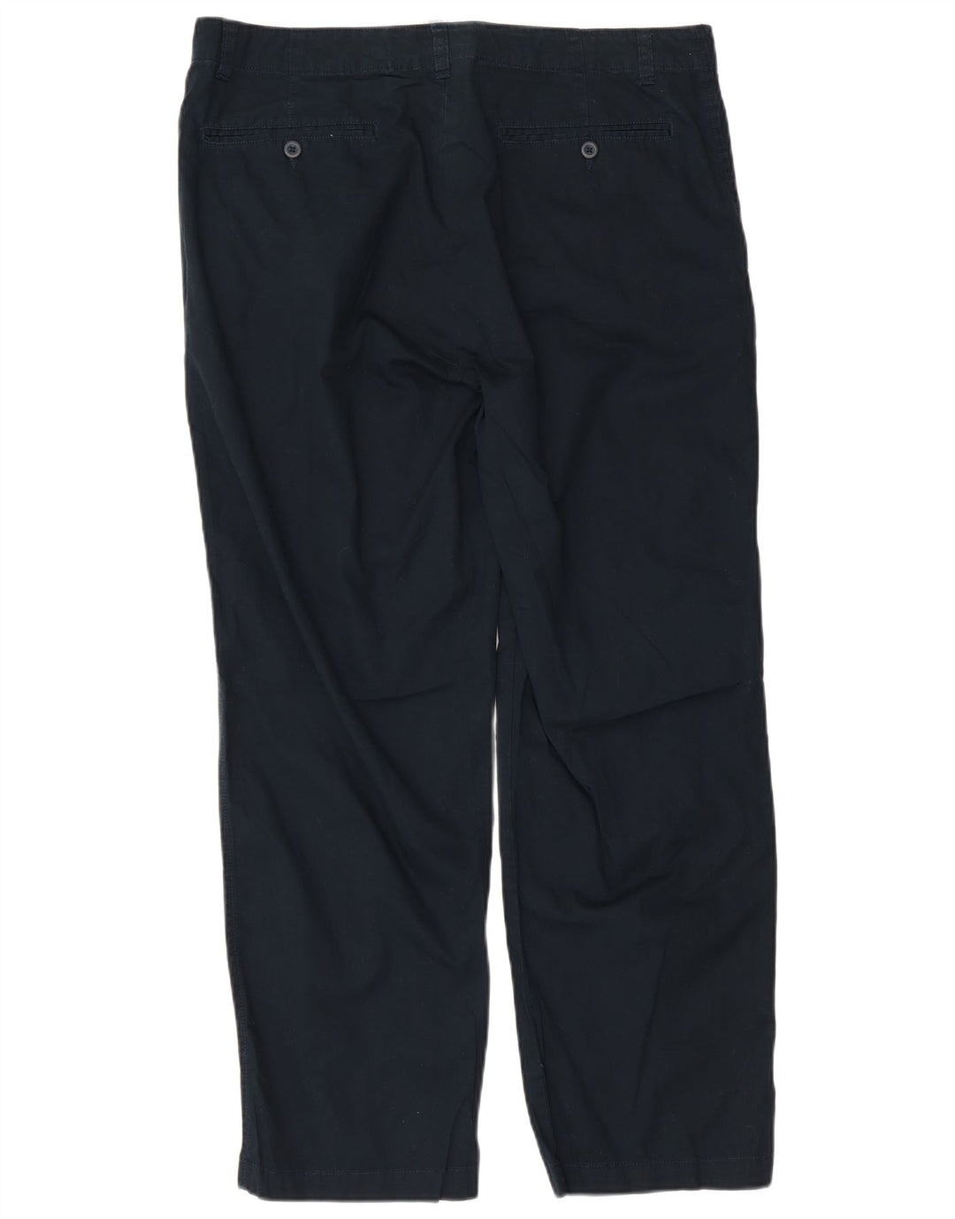 CALVIN KLEIN Pantalón chino recto para hombre W36 L30 Algodón azul marino