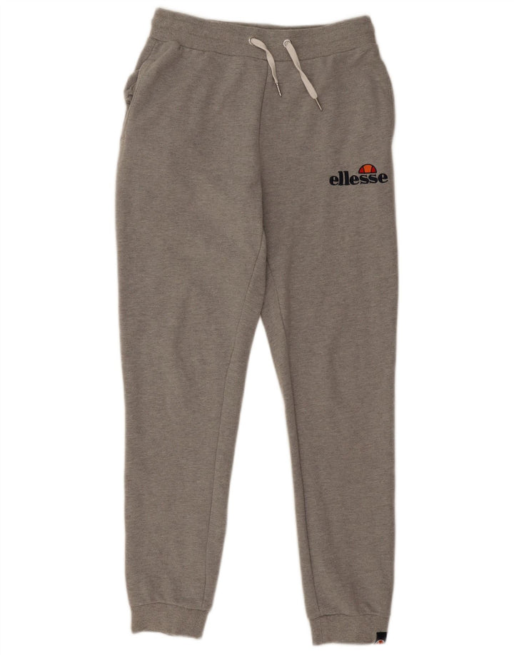 Ellesse Pantalones De Chándal Joggers De Algodón Gris Medio
