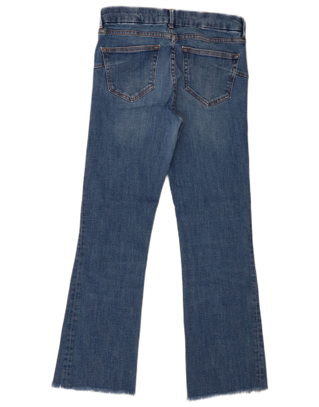 Zara Jeans Acampanados Para Mujer EU 38 Small W28 L27 Azul