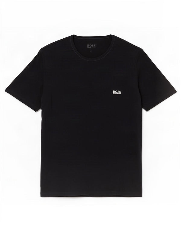 Hugo Boss Hombre Camiseta Top XL Azul Marino Algodón