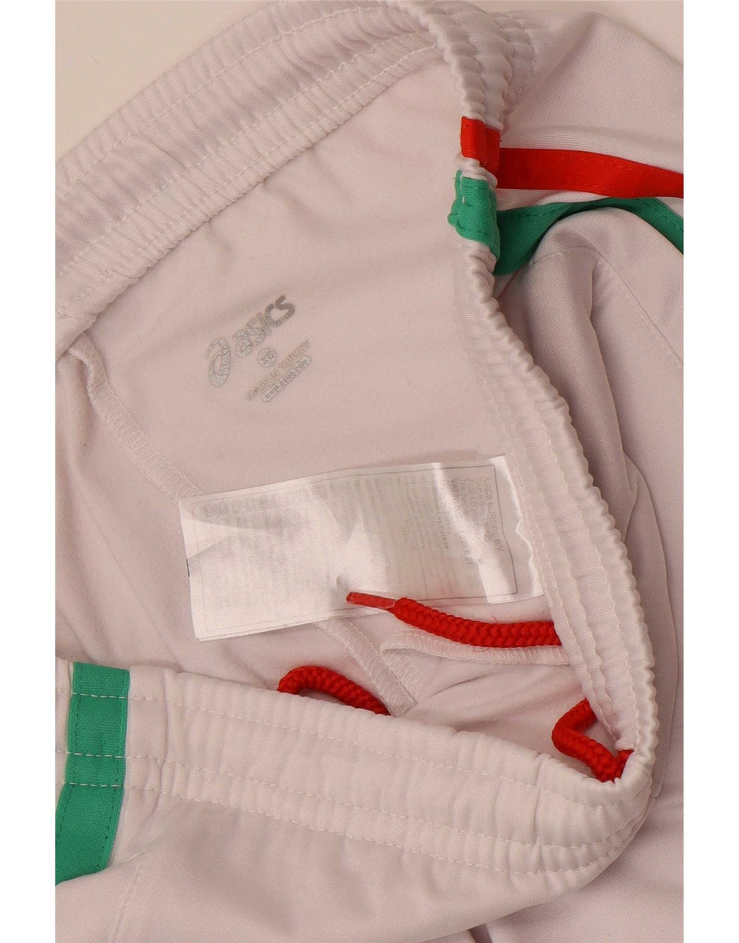 Pantalón de chándal Asics Hombre XS Blanco Colorblock