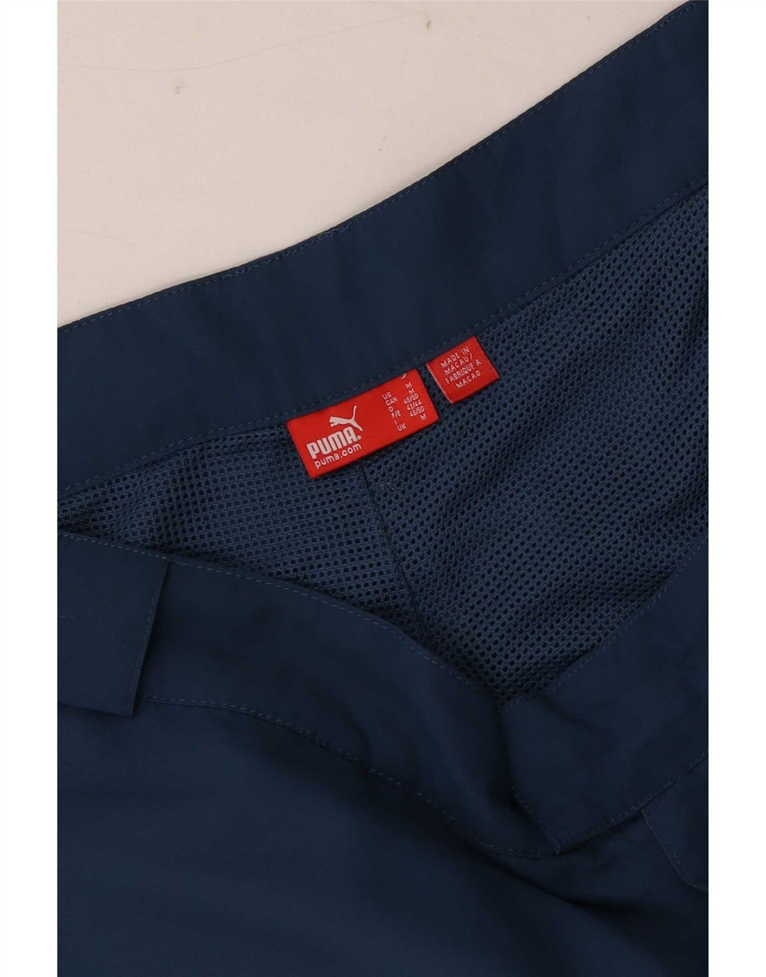 Puma Pantalones cortos cargo gráficos para hombre medianos W30 azul