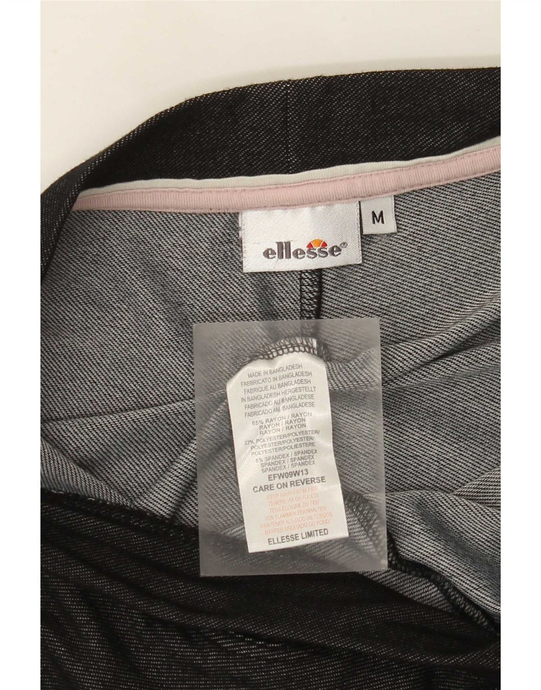 Ellesse Leggings para mujer Reino Unido 42 Mediano Rayón negro