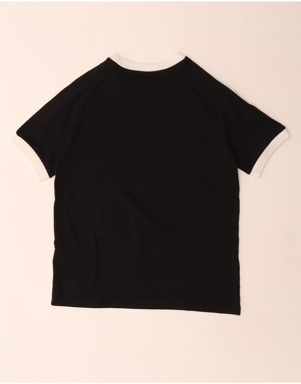 ADIDAS Camiseta Niño Top 11-12 Años Negro Algodón