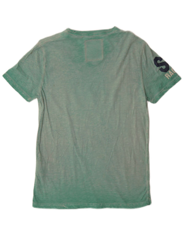 Superdry Camiseta Gráfica De Algodón Verde Medio Para Hombre