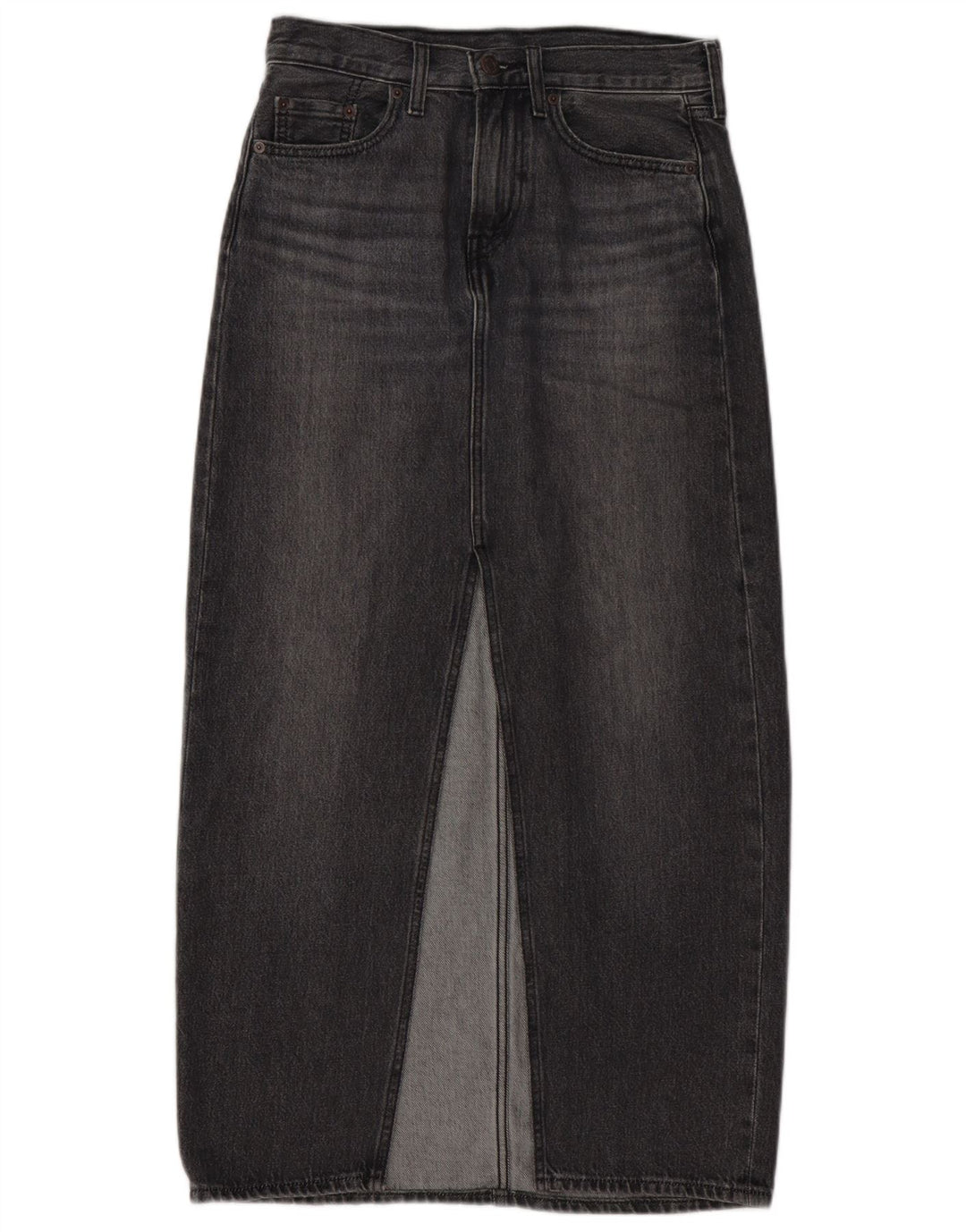 LEVI'S Falda Vaquera Mujer W25 XS Algodón Gris