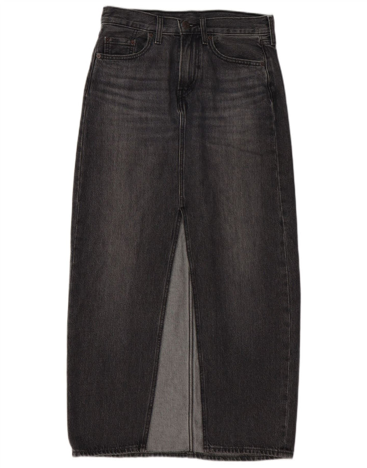LEVI'S Falda Vaquera Mujer W25 XS Algodón Gris