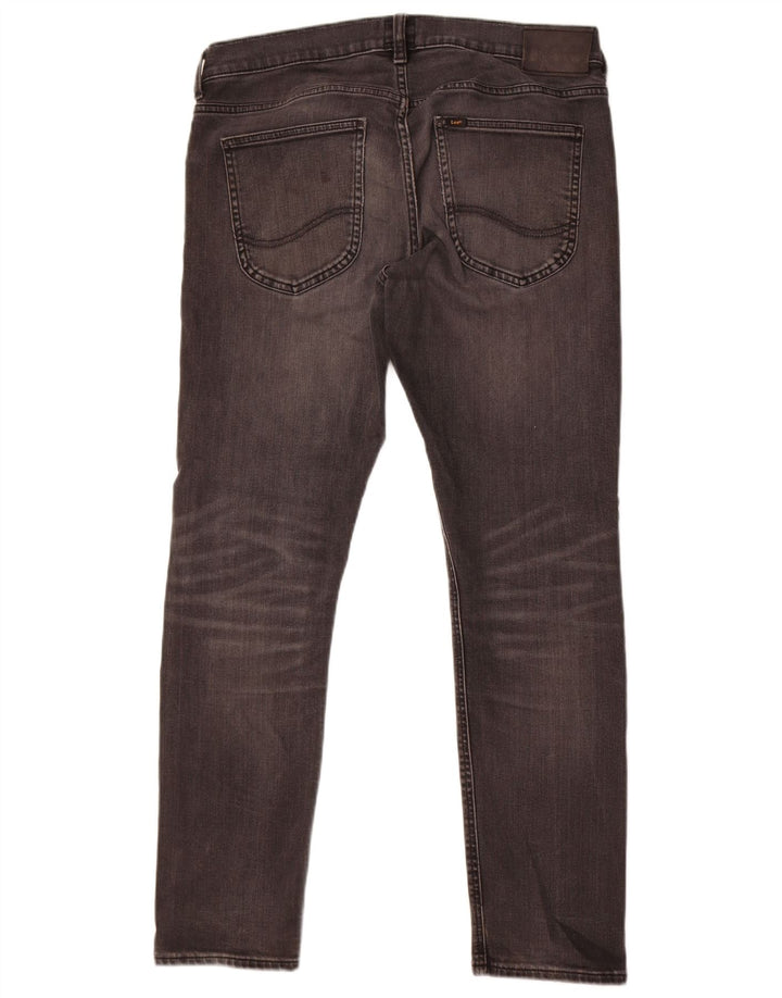Vaqueros Lee Luke Slim para Hombre W32 L30 Algodón Gris