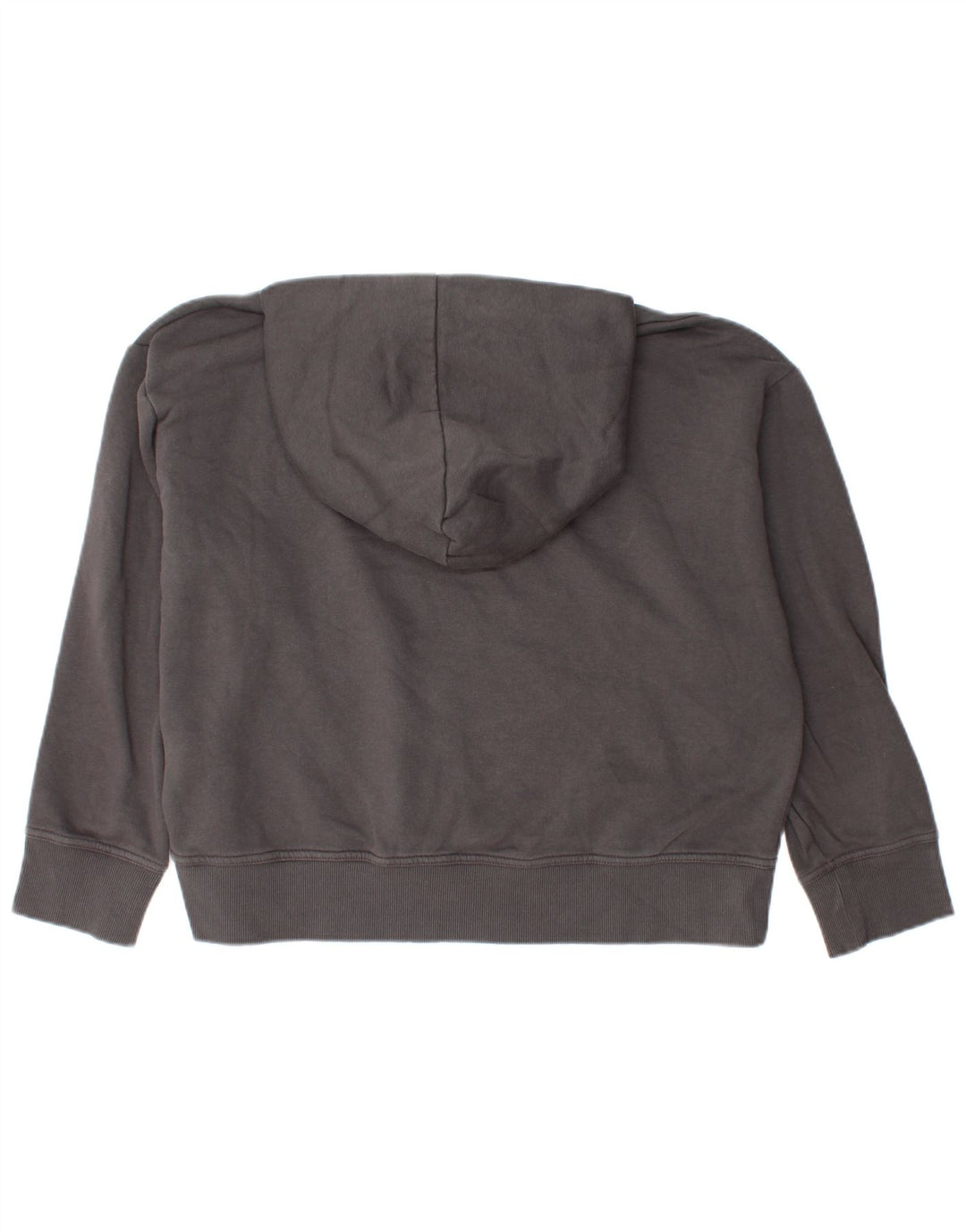 Zara Jersey con capucha extragrande para mujer UK 44 Algodón gris medio